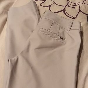 Light gray slim ankle pants